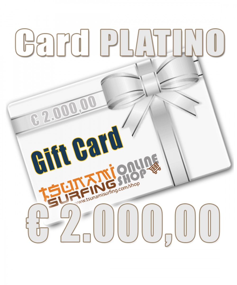 Gift Platinum Card €2000